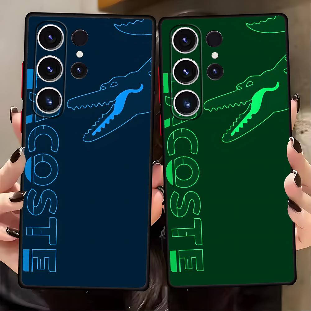 Phone Cases Brand - Luxusmarke L-LA-COSTEs Handyhülle für Samsung Galaxy