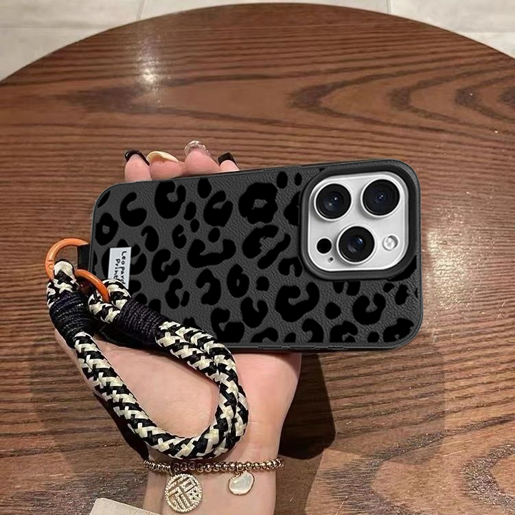 Realme Note 50 - Leopardenmuster mit Trageband Hülle für Realme