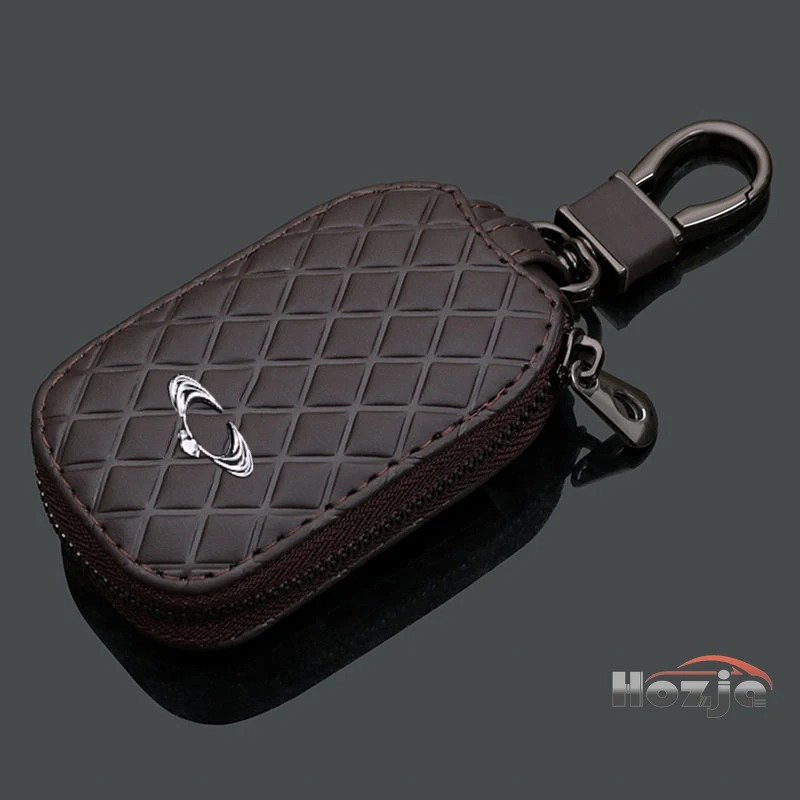 Phone Cases Melbourne - Auto-Leder-Schlüsseletui mit Reißverschluss für Ssangyong Rexton