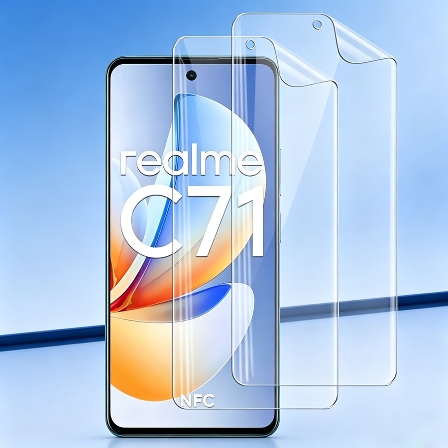 Realme Note 50 - 2 Stück Matte Hydrogel-Folie für Realme