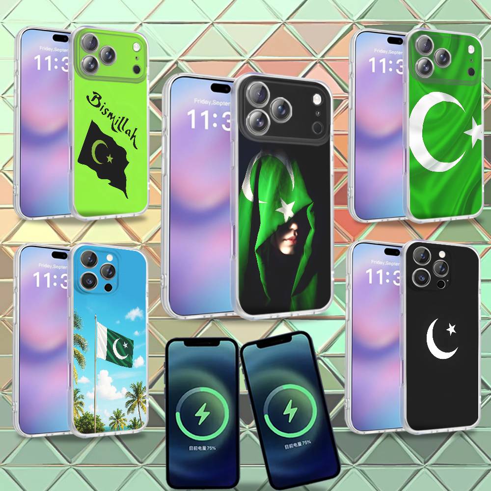 Phone Cases Pakistan - Pakistan Reisepass Flagge Handyhülle für iPhone