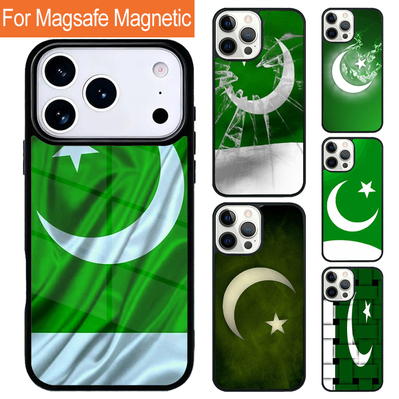 Phone Cases Pakistan - Pakistan Flaggen-Design Weiche Magnetische Kabellose Handyhülle