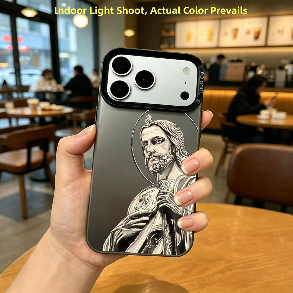 Phone Cases For Iphone 17 - San Judas Tadeo Muster-Design Handyhülle für