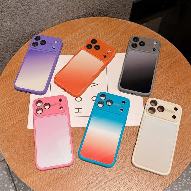 Phone Cases For Iphone 17 - Luxuriöse Candy-Farben Farbverlauf Handyhülle für iPhone