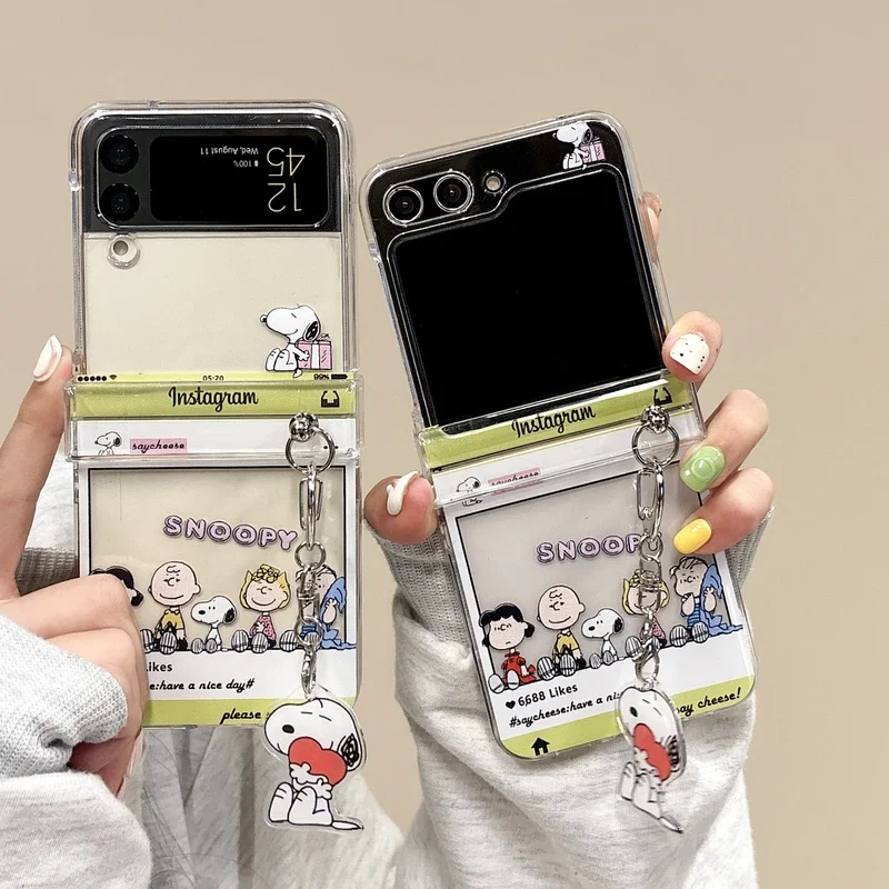 Phone Cases Brown - Niedliche Cartoon Snoopy Charlie Brown Transparente