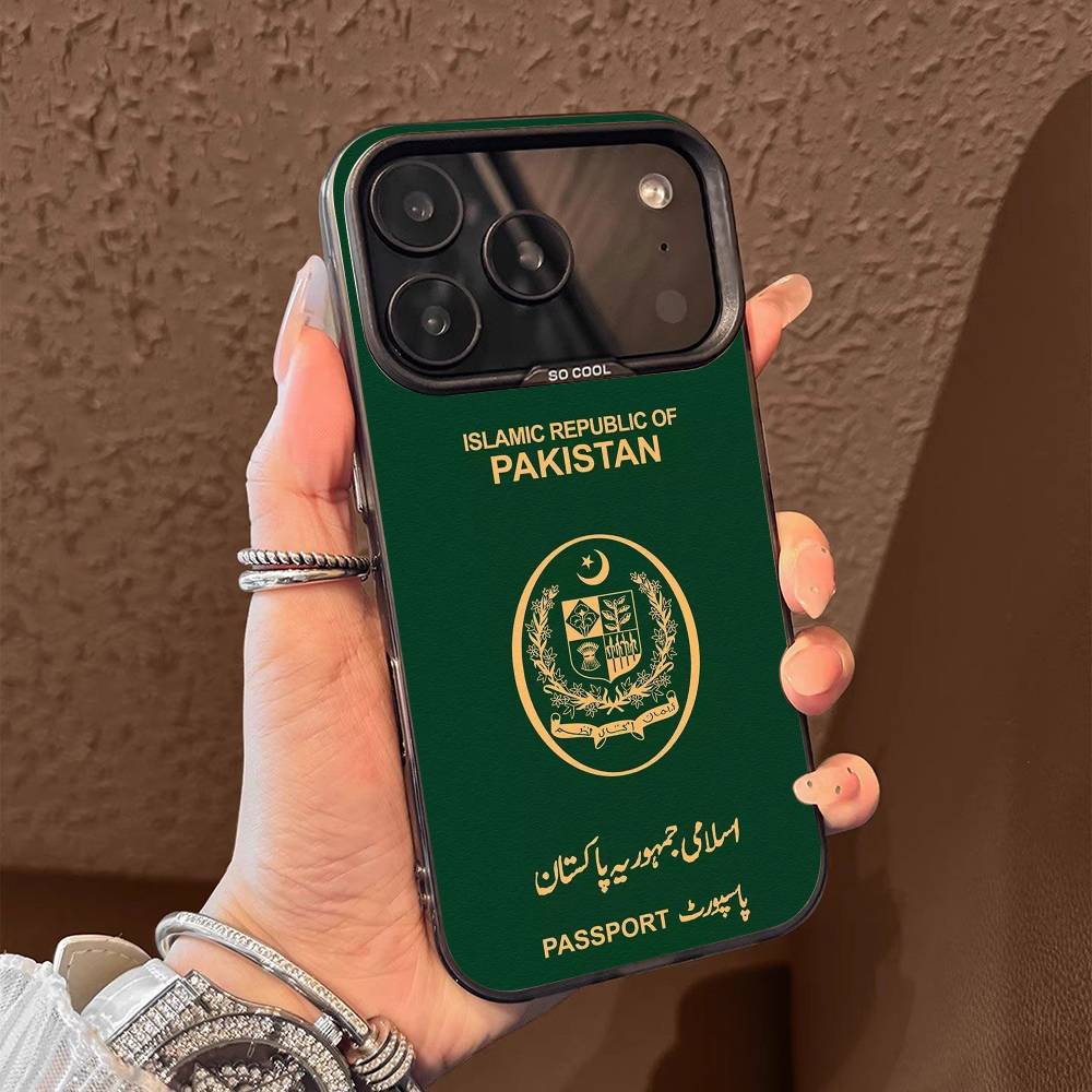 Pakistan Passport Flag Map Han – Phone Cases Pakistan Bewertung und Preis