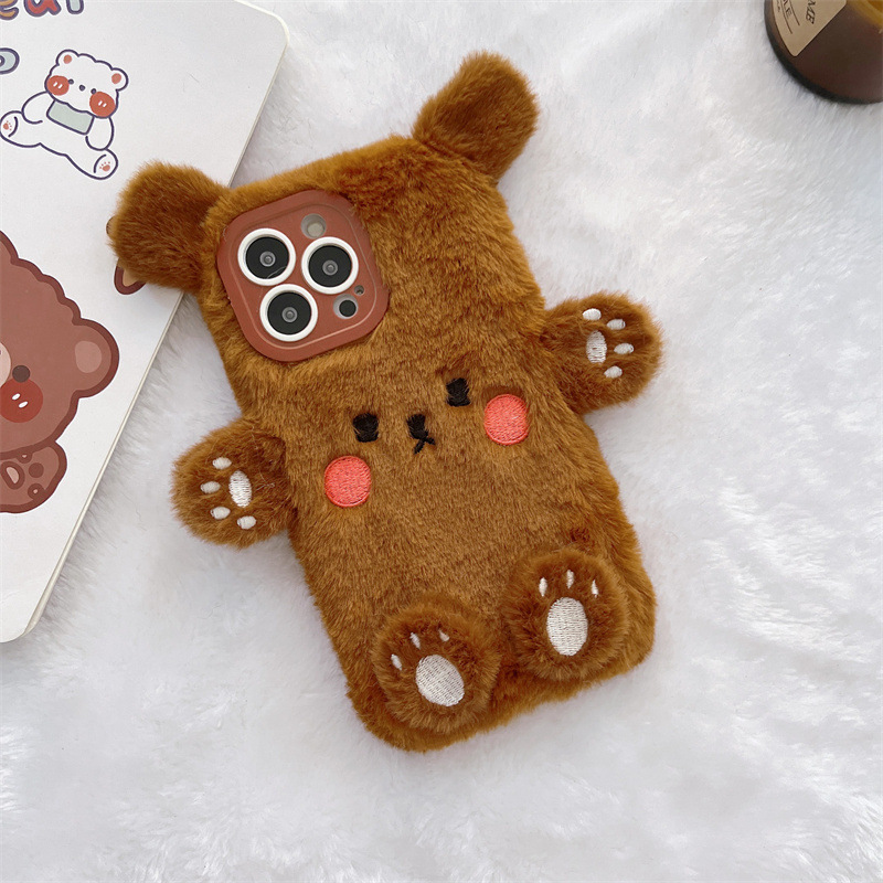 Koreanische 3D Cartoon Bär Fla – Phone Cases For Iphone 17 Bewertung und Preis