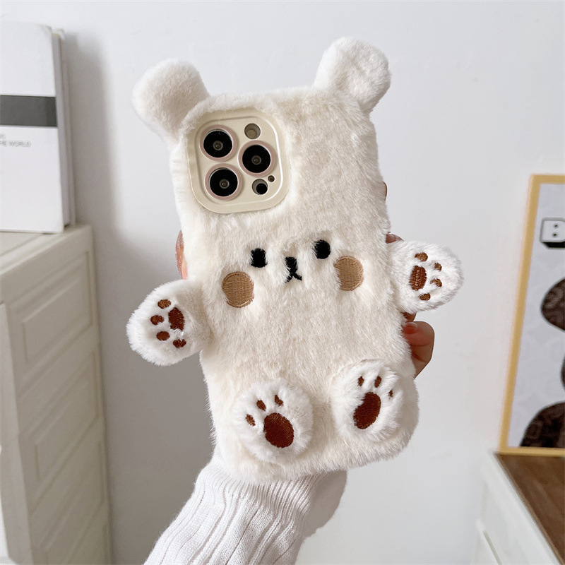 Koreanische 3D Cartoon Bär Fla – Phone Cases For Iphone 17 Bewertung und Preis