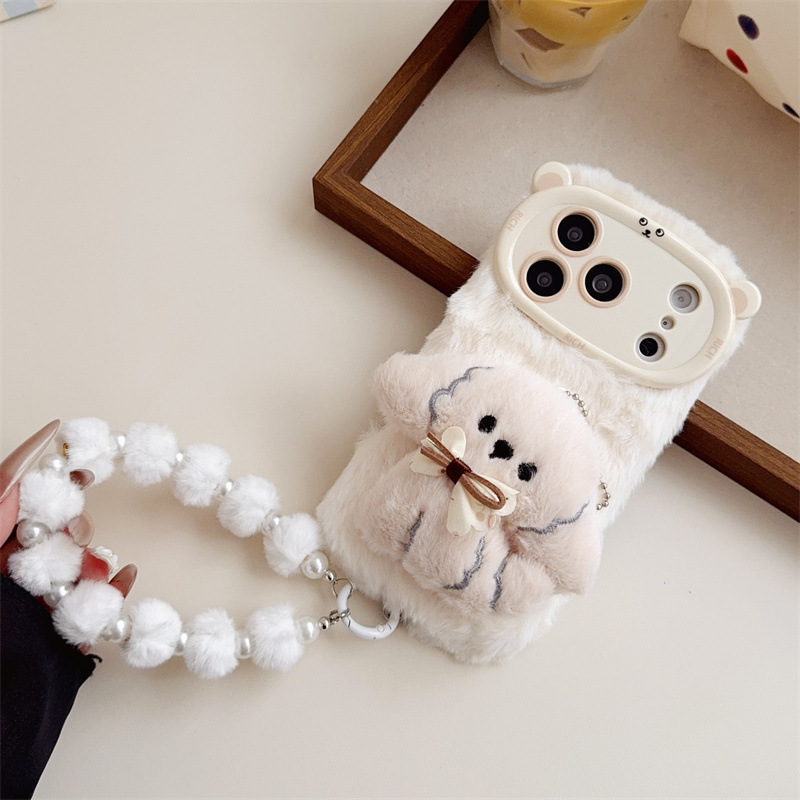 3D-Cartoon-Bowknot-Welpen-warm – Phone Cases For Iphone 17 Bewertung und Preis