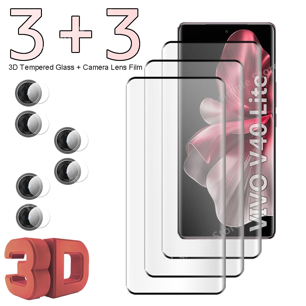 3+3 Gebogenes gehärtetes Glas  – Vivo V40 Bewertung und Preis