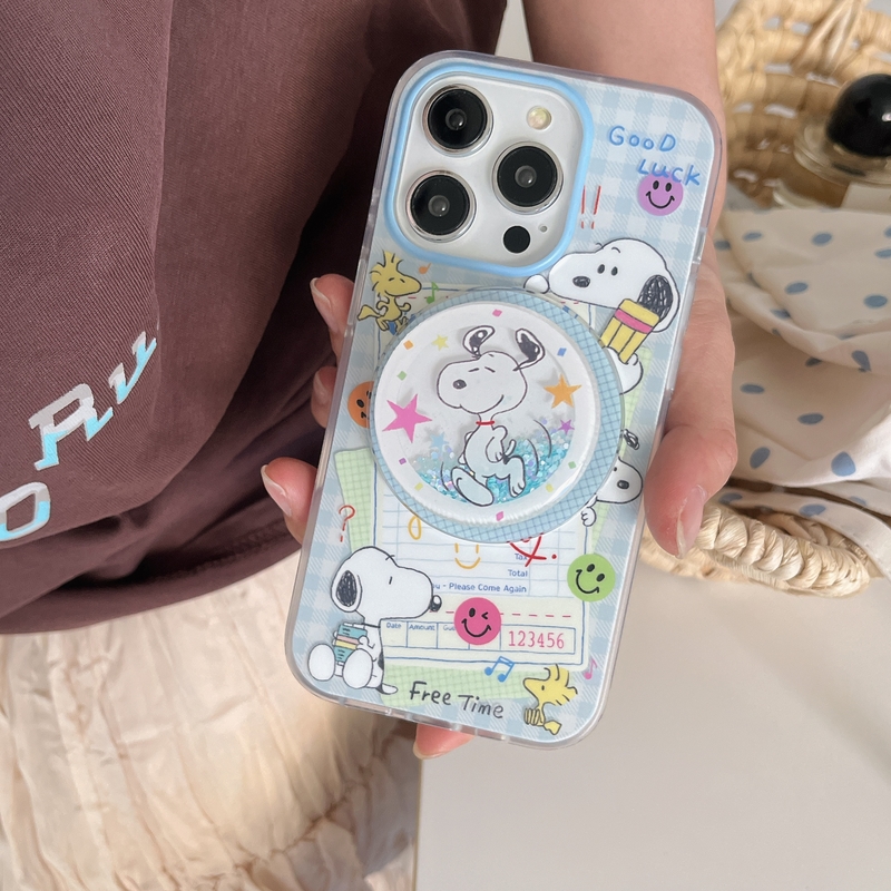 Niedliche Cartoon Snoopy Charl – Phone Cases Brown Bewertung und Preis