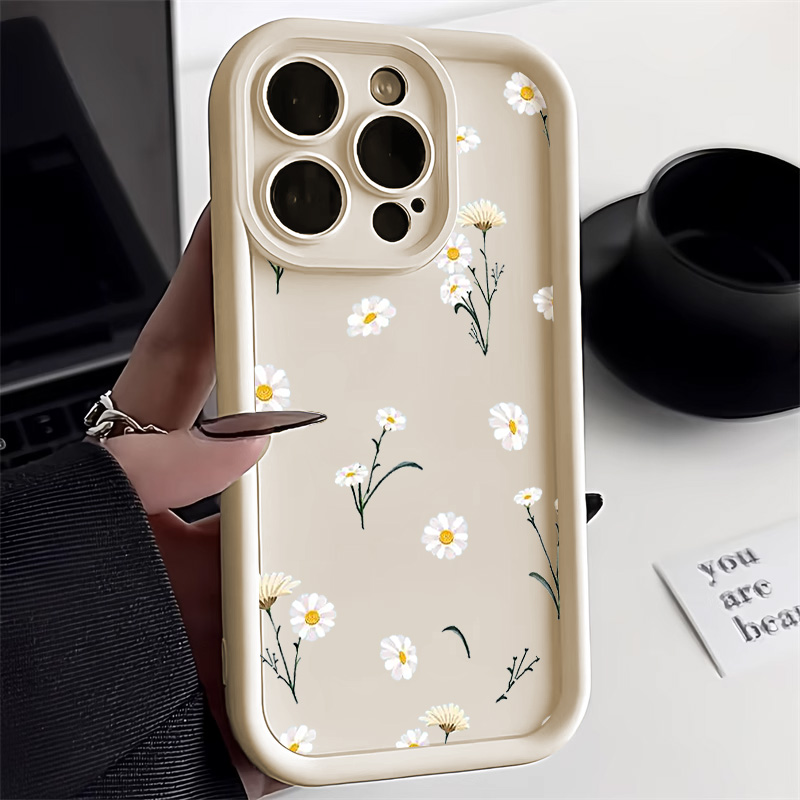 Blume schwarze Silikon-Handyhü – Phone Cases Wholesale Bewertung und Preis