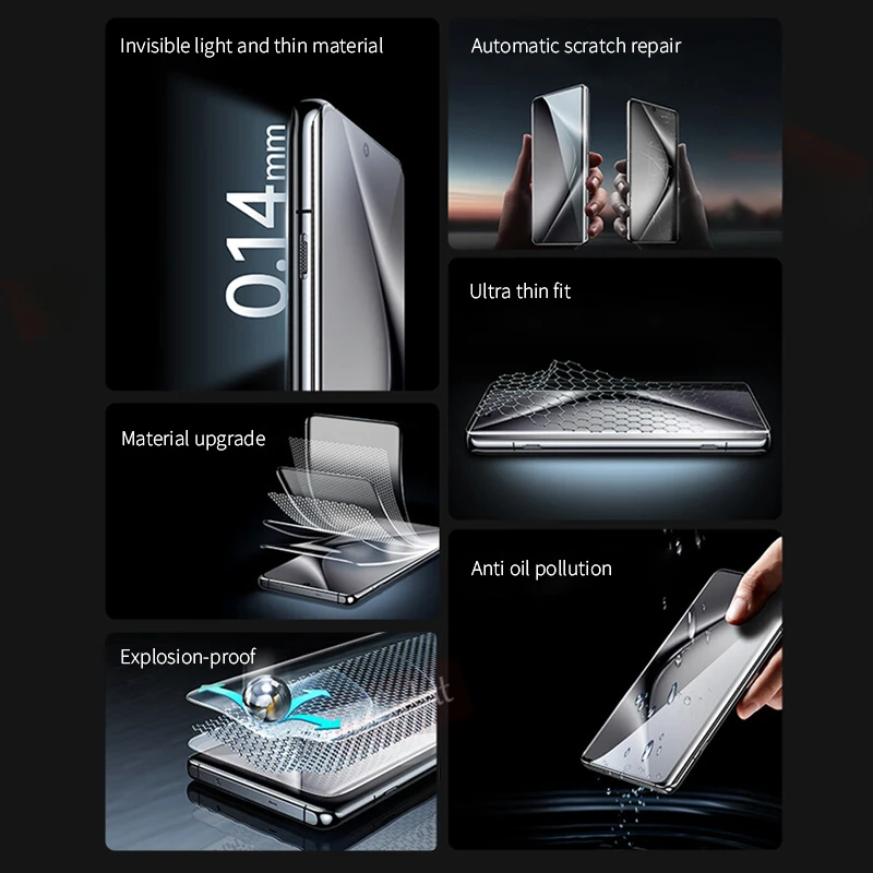 2-4Pcs Voll Gebogene Hydrogel  – Vivo V40 Bewertung und Preis