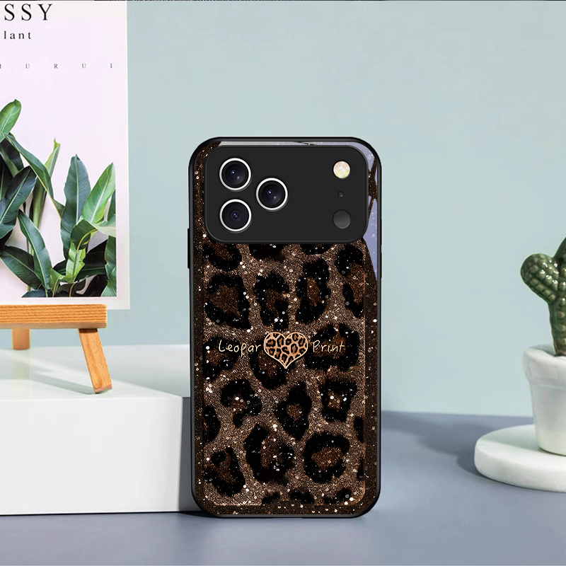 Braunes Leopardenmuster-Herz S – Phone Cases Brown Bewertung und Preis