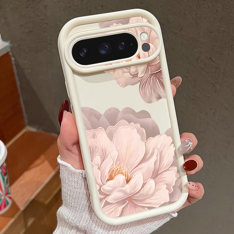 Rosa Blumenmuster Weiche TPU-H – Phone Cases Pixel 10 Bewertung und Preis