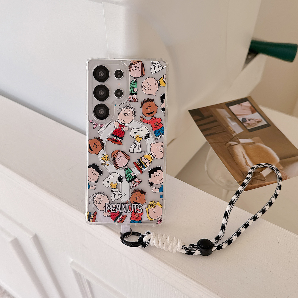 Niedliche Cartoon Snoopy Charl – Phone Cases Brown Bewertung und Preis