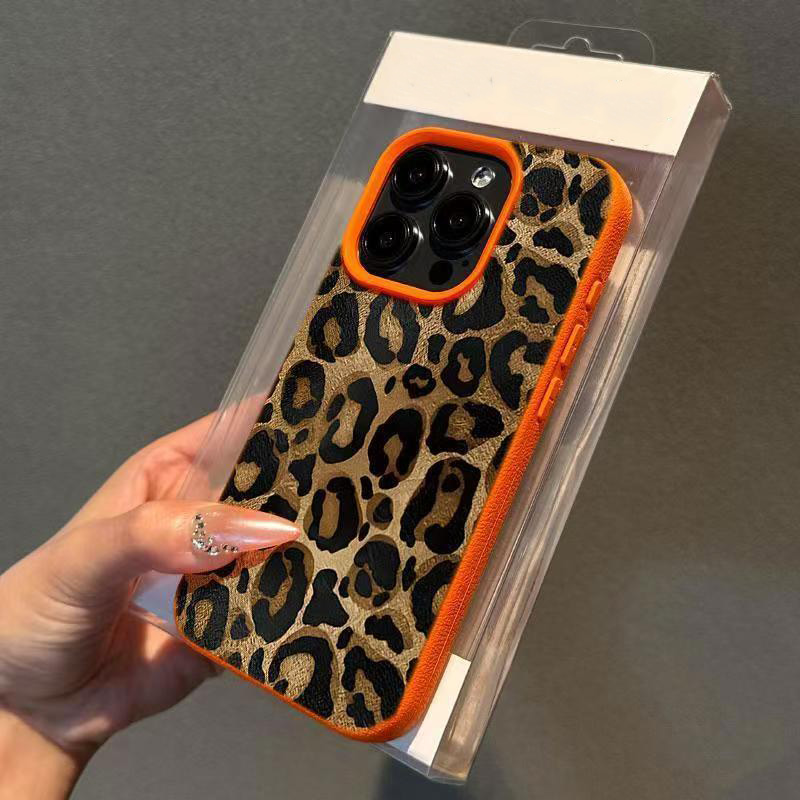 INS Braun Leopardenmuster Hand – Phone Cases Brown Bewertung und Preis